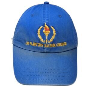 HYP Baseball Cap Blue One Size IAS Planetary Salvage Crusade Torch Hat Strapback